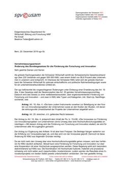  Änderung des Bundesgesetzes für die Förderung der Forschung und Innovation