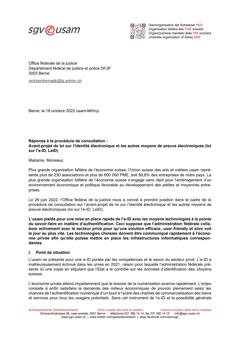  Avant-projet de loi sur l’identité électronique et les autres moyens de preuve électroniques