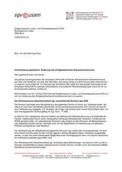  Änderung des Zivilgesetzbuches (Erwachsenenschutz)